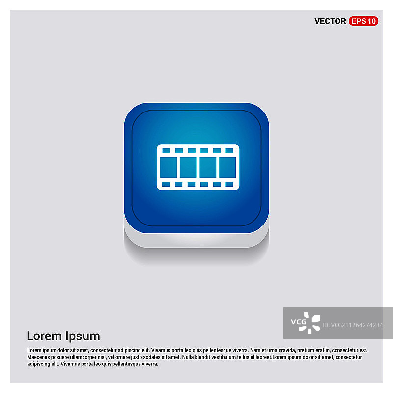 胶片图标图片素材