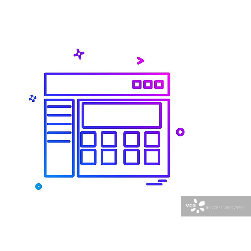 企业办公室图标设计矢量图片素材