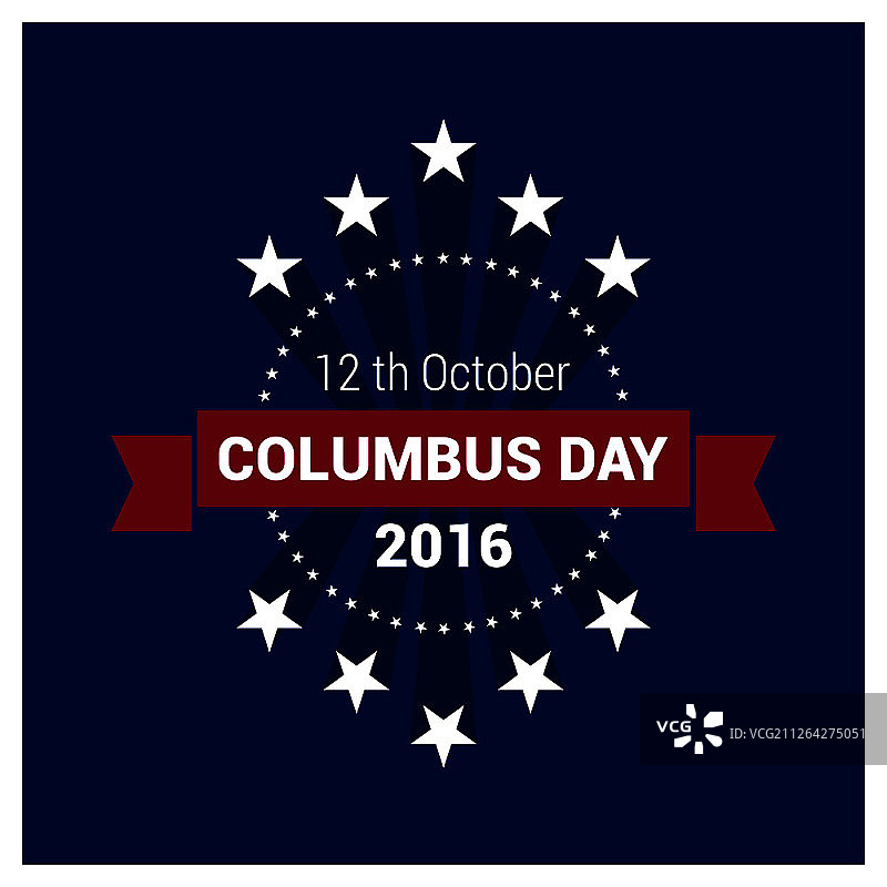 哥伦布日设计矢量图片素材