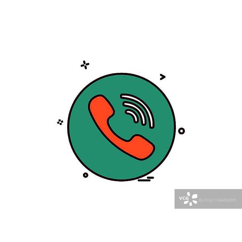 媒体网络社交软件Viber图标矢量设计图片素材