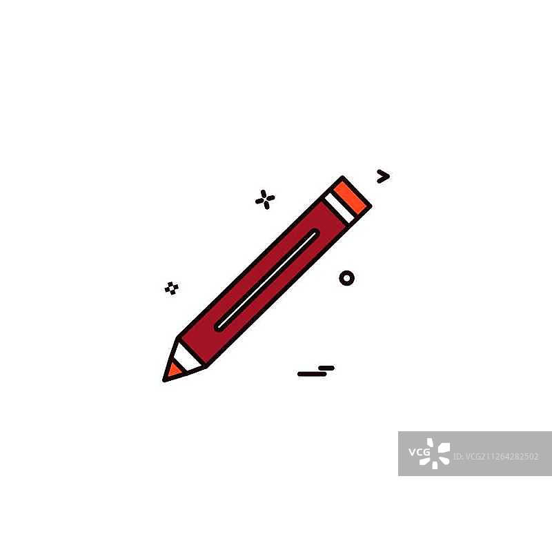 铅笔钢笔学习图标矢量图片素材