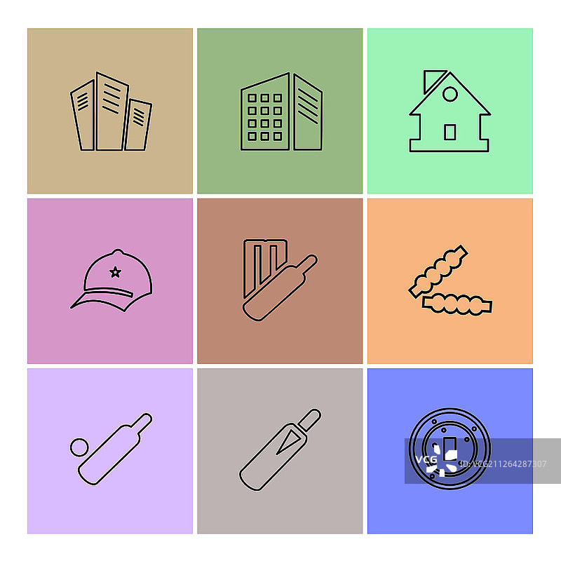 体育运动游戏箭头图标合集图片素材