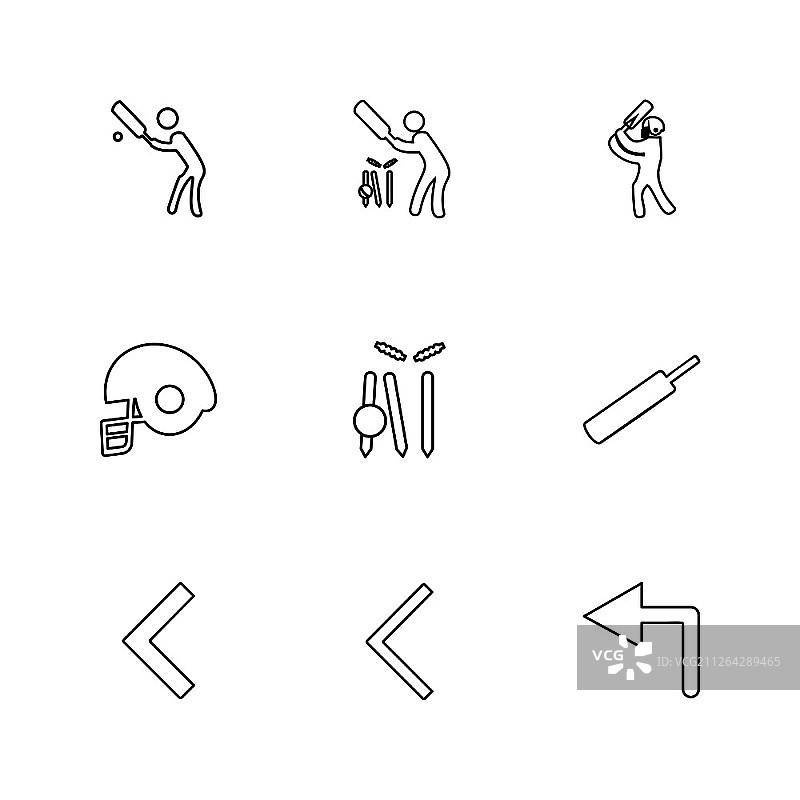 体育运动游戏箭头图标合集图片素材