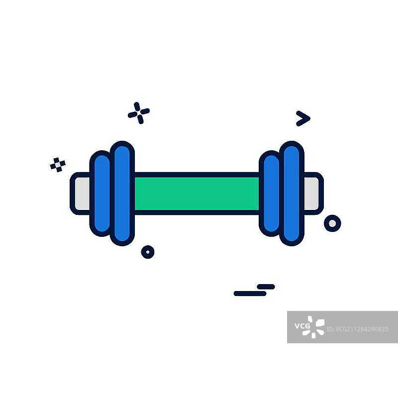 哑铃图标设计向量图片素材