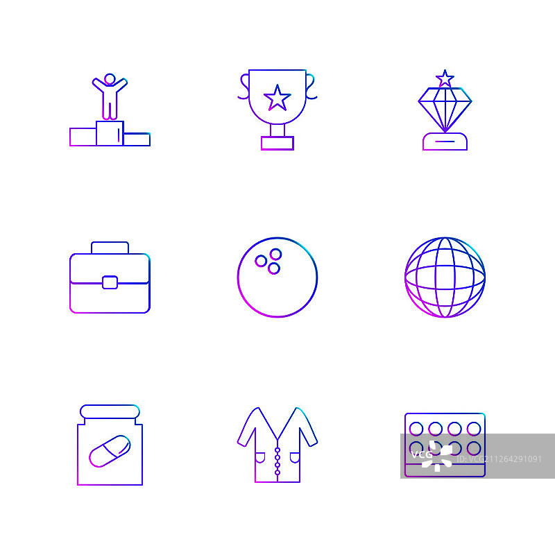 奖项、公文包、医药、奖杯、钻石、保龄球、地球、世界、实验服、医疗、logo、设计、矢量、标志、标签、符号、图标、插图、图形、风格图片素材