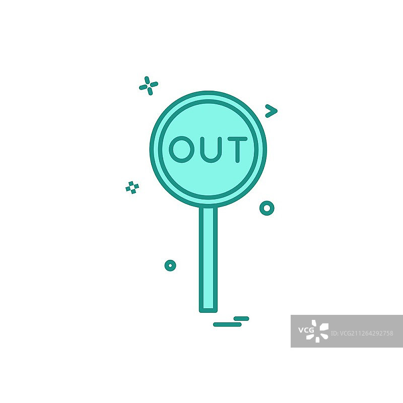 出局决定裁判图标矢量设计图片素材