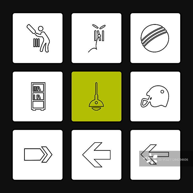 体育运动游戏箭头图标合集图片素材