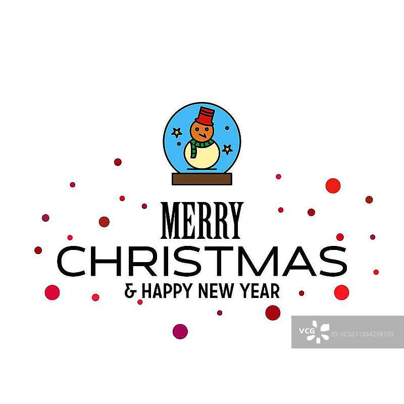 圣诞快乐，新年快乐2019点缀背景图片素材