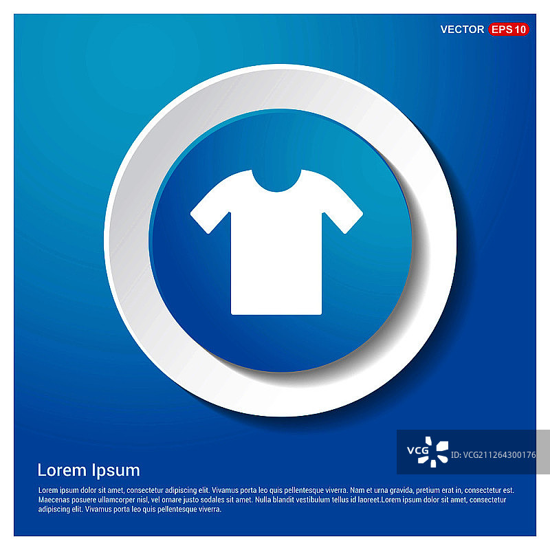 棉质T恤图标图片素材