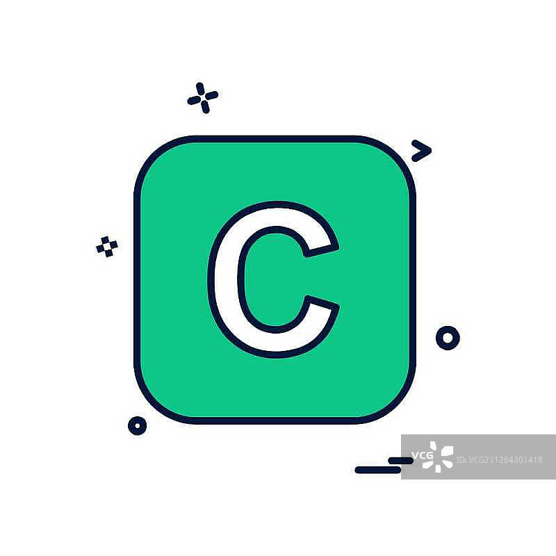 英文字母图标设计矢量素材图片素材