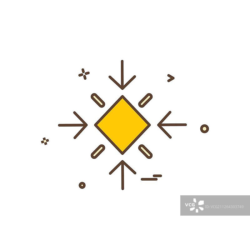 雪花图标设计矢量图图片素材