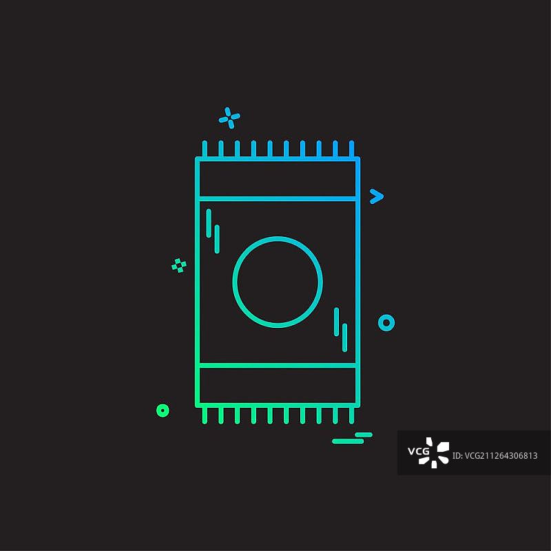 祈祷垫图标设计矢量图图片素材