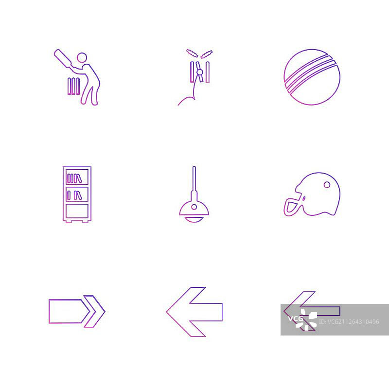 体育运动游戏箭头图标合集图片素材