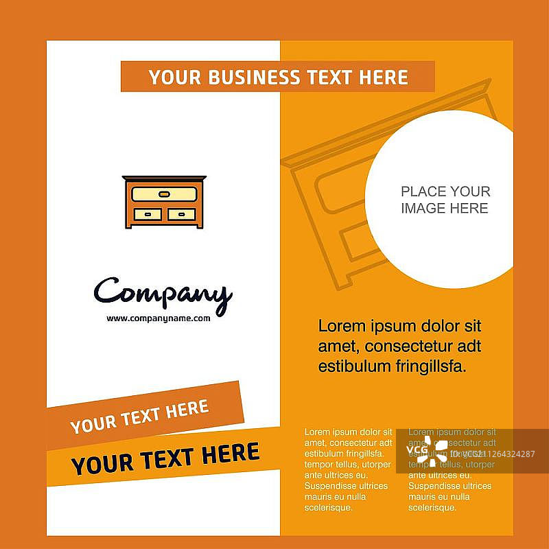 公司宣传册模板图片素材