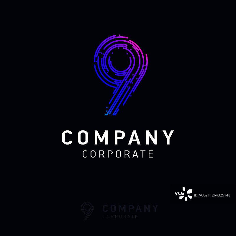 9款公司Logo设计矢量素材图片素材