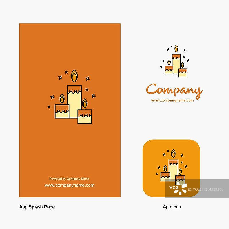 创意商业App设计元素：Logo、图标与启动页图片素材
