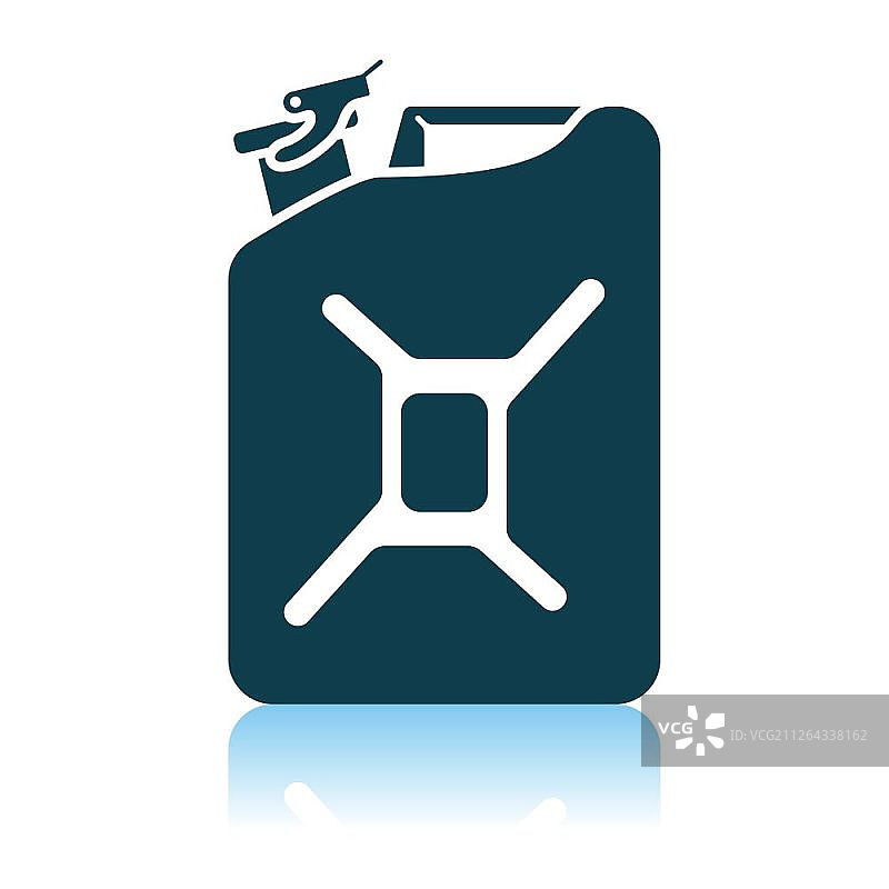 油罐图标，阴影反射设计，矢量图图片素材