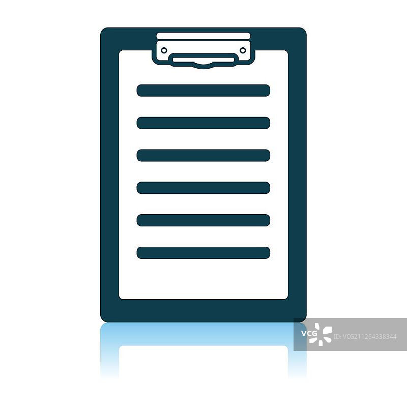 疾病史图标：阴影反射设计矢量图图片素材