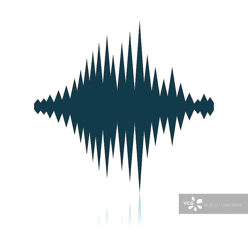 音乐均衡器图标阴影反射设计矢量插图图片素材