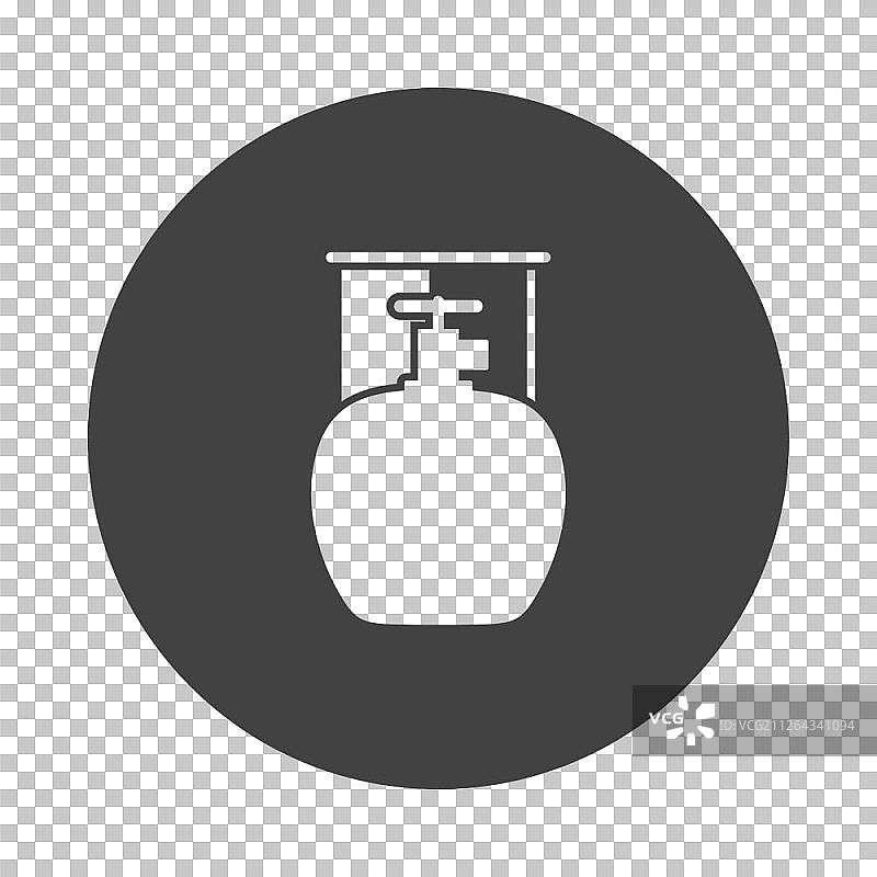 露营燃气罐图标矢量图图片素材