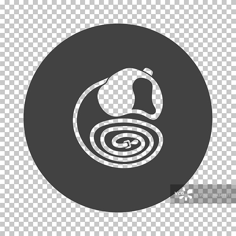 狗绳图标矢量图图片素材