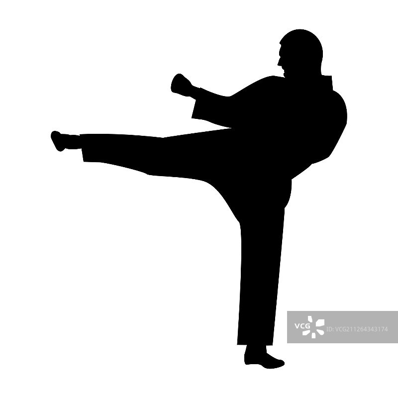 空手道男人图标图片素材