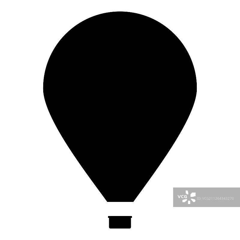 热气球图标图片素材