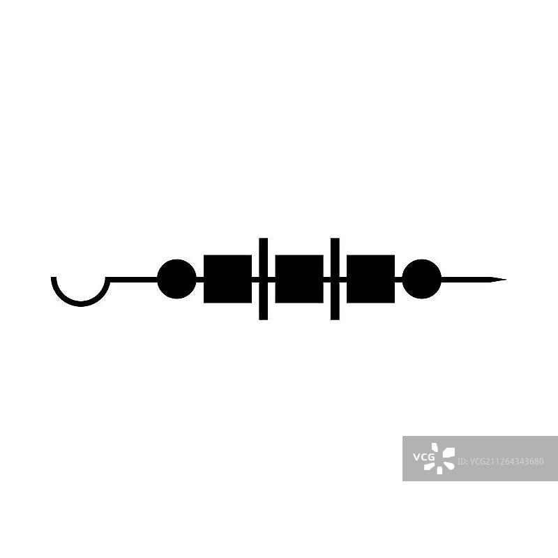 烤肉串图标图片素材