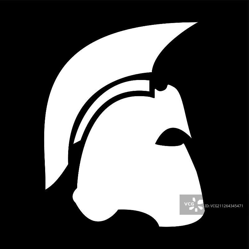 斯巴达头盔图标图片素材