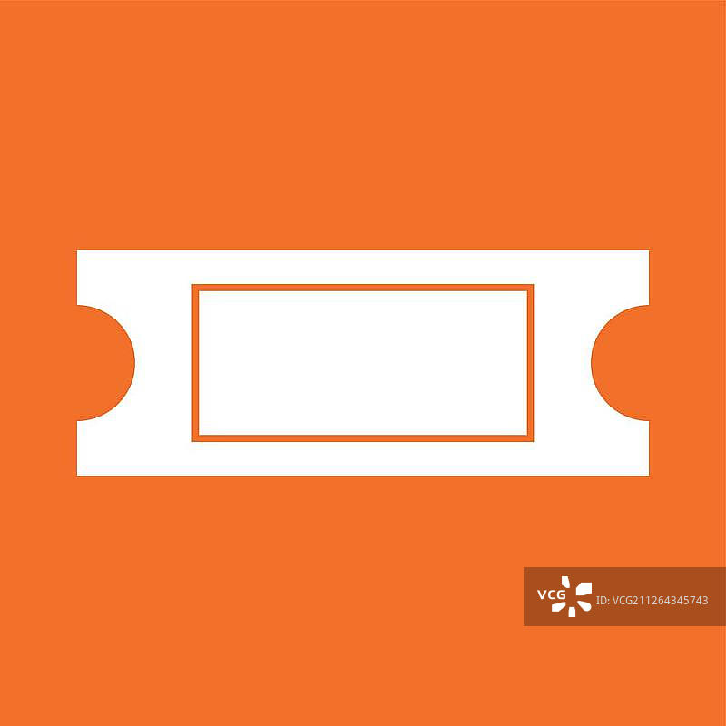 白色图标的票券图片素材