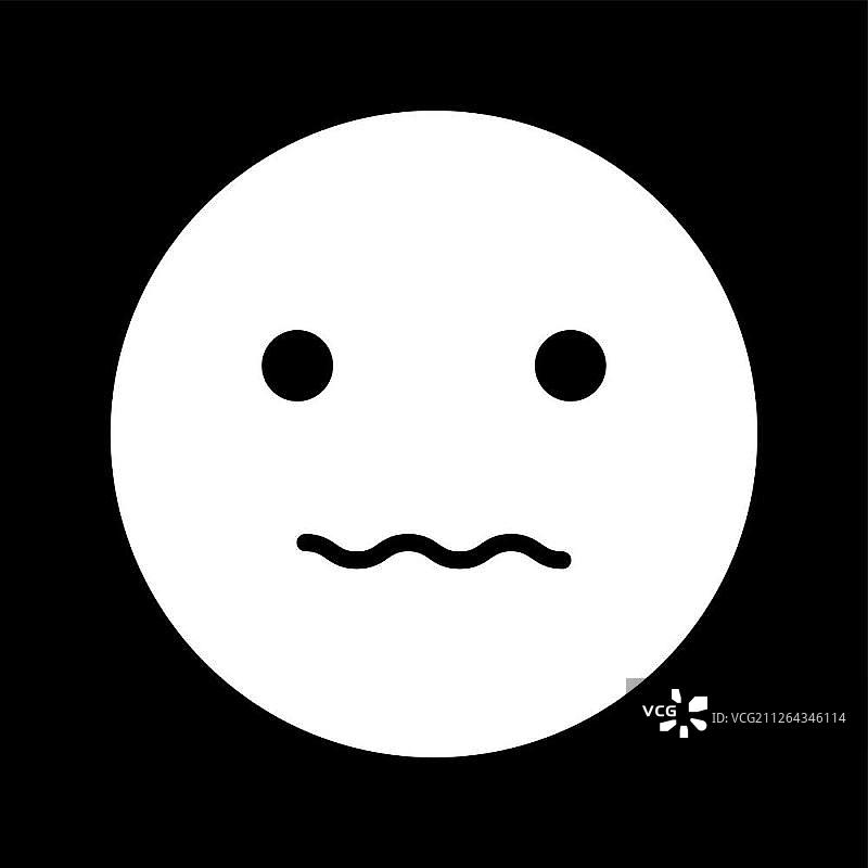 笑脸图标（扁平风格）图片素材