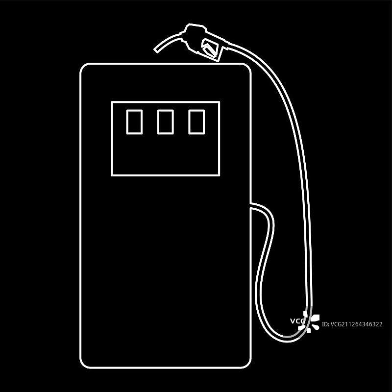 加油站图标图片素材