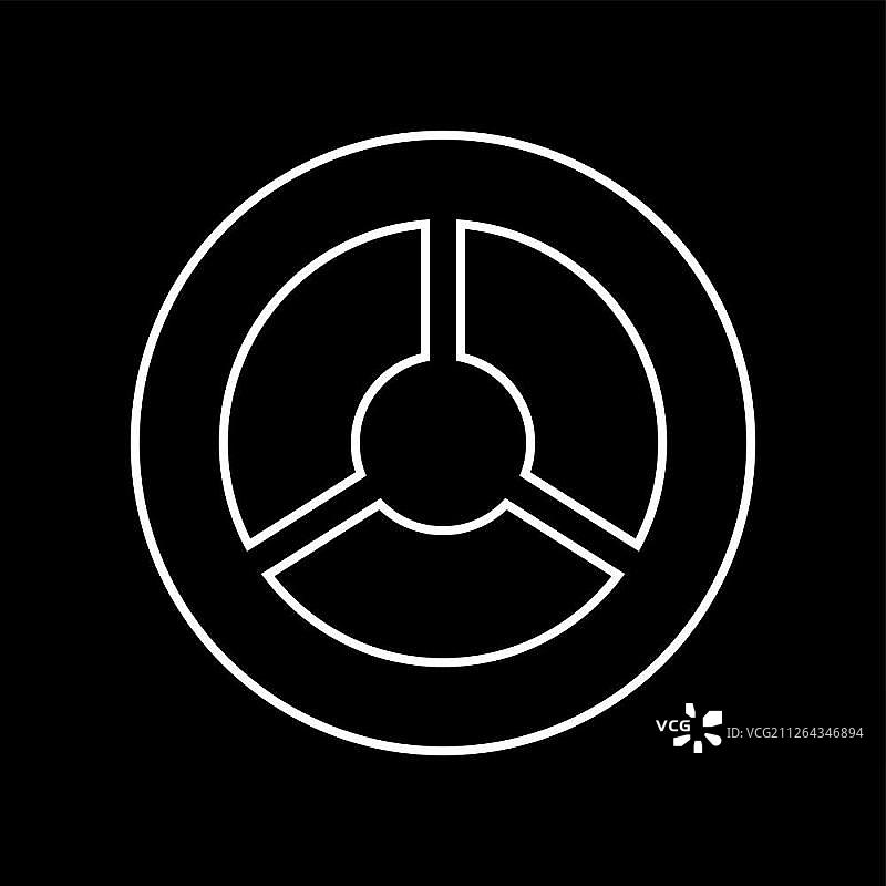 方向盘图标图片素材