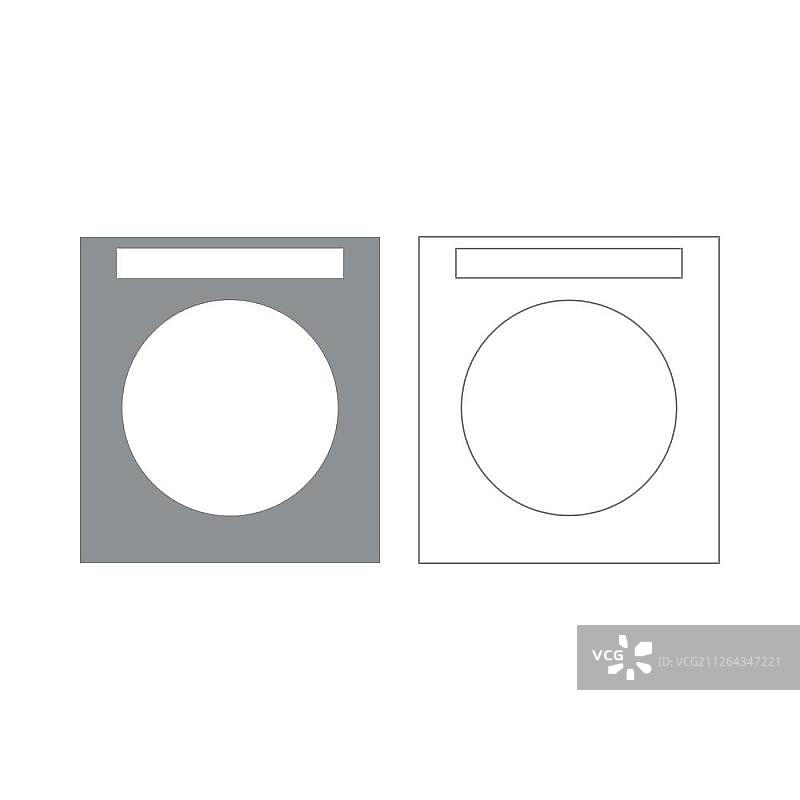 洗衣机设置图标图片素材