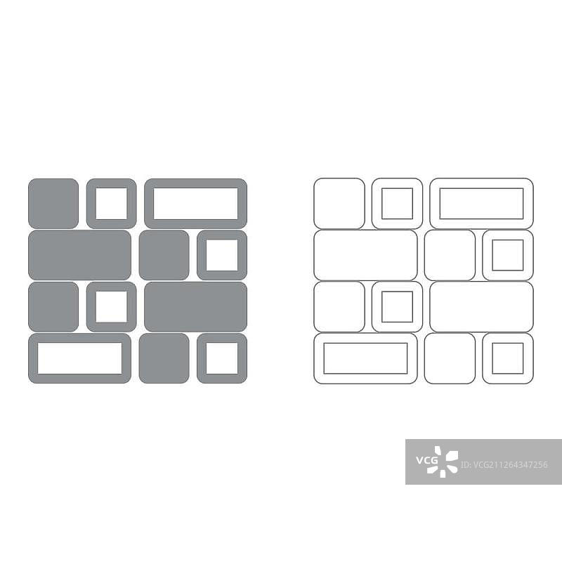 瓷砖图案图标图片素材