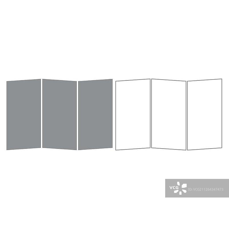 灰色地图图标图片素材