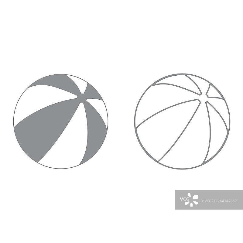 儿童球类图标图片素材