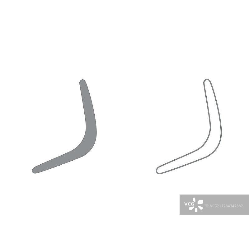 回旋镖图标图片素材