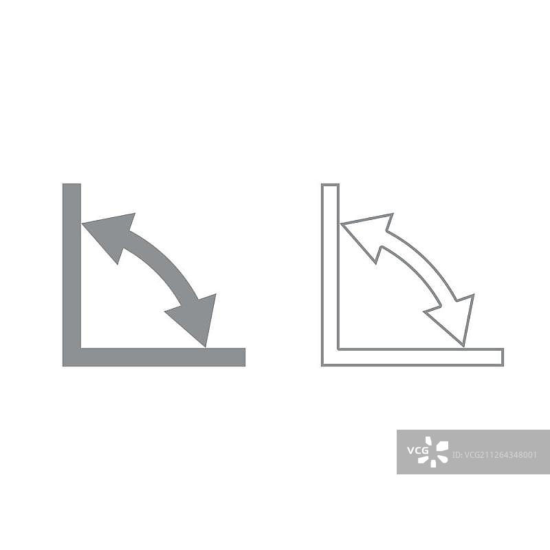 灰色几何数学符号图标图片素材