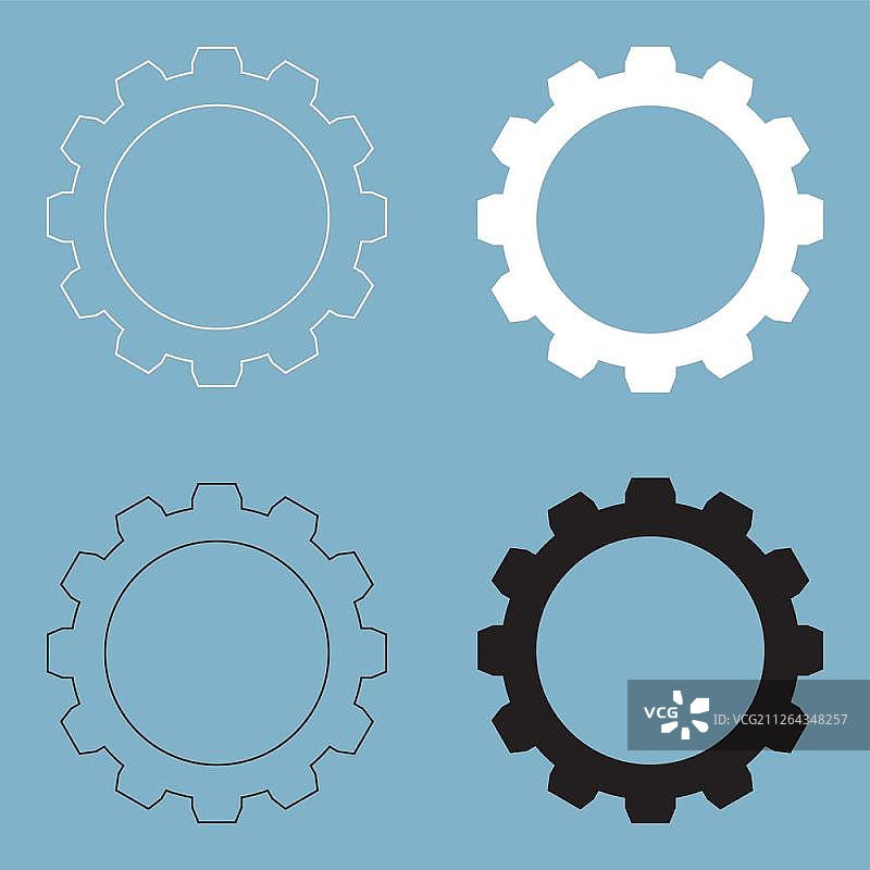 齿轮图标图片素材