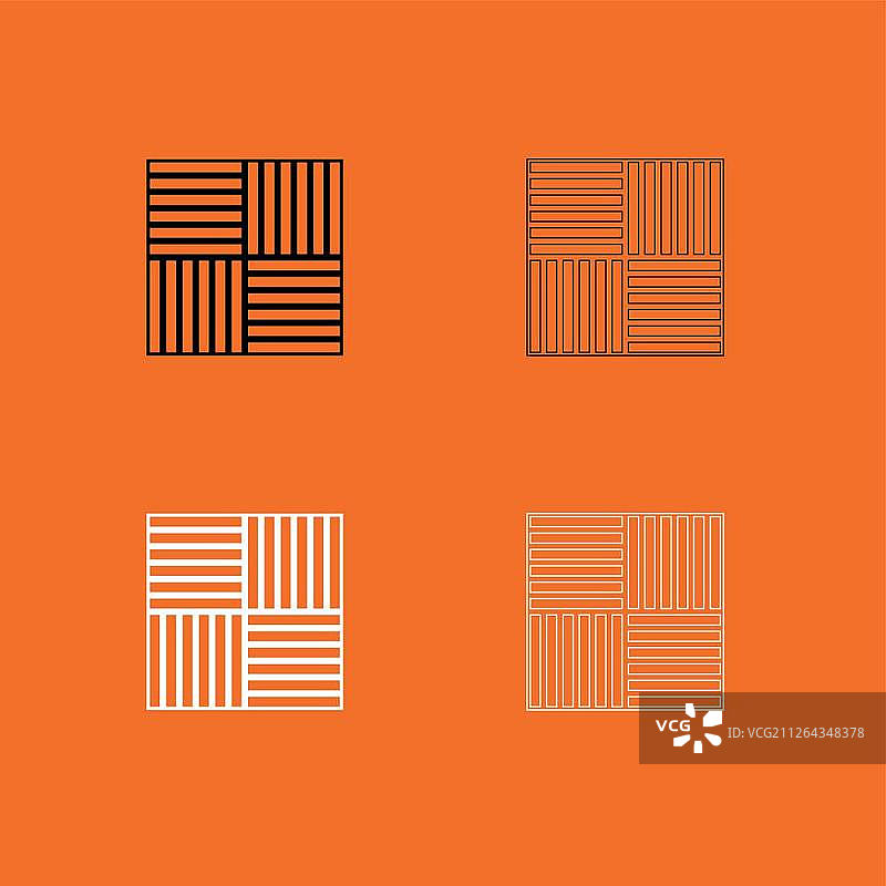 强化地板套装图标图片素材