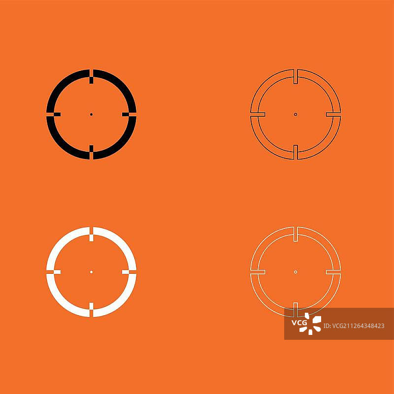 瞄准图标图片素材