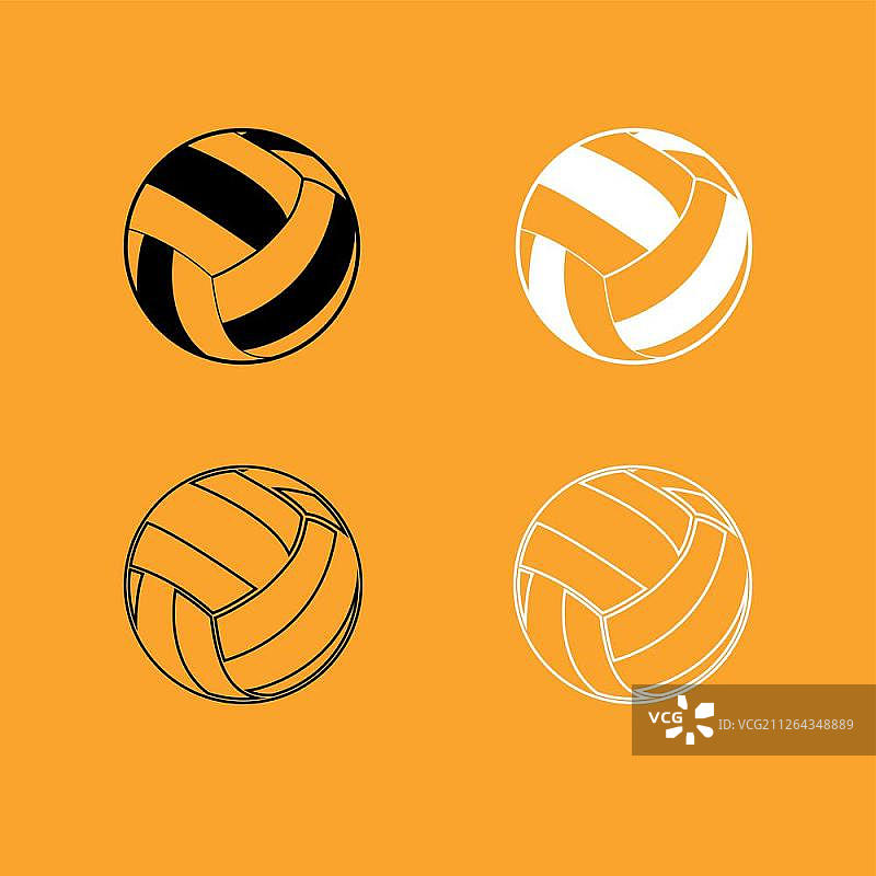 排球图标图片素材