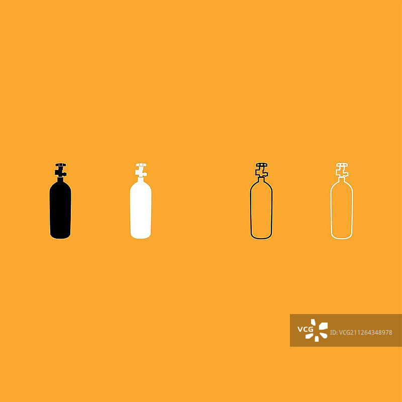 丙烷气缸图标图片素材