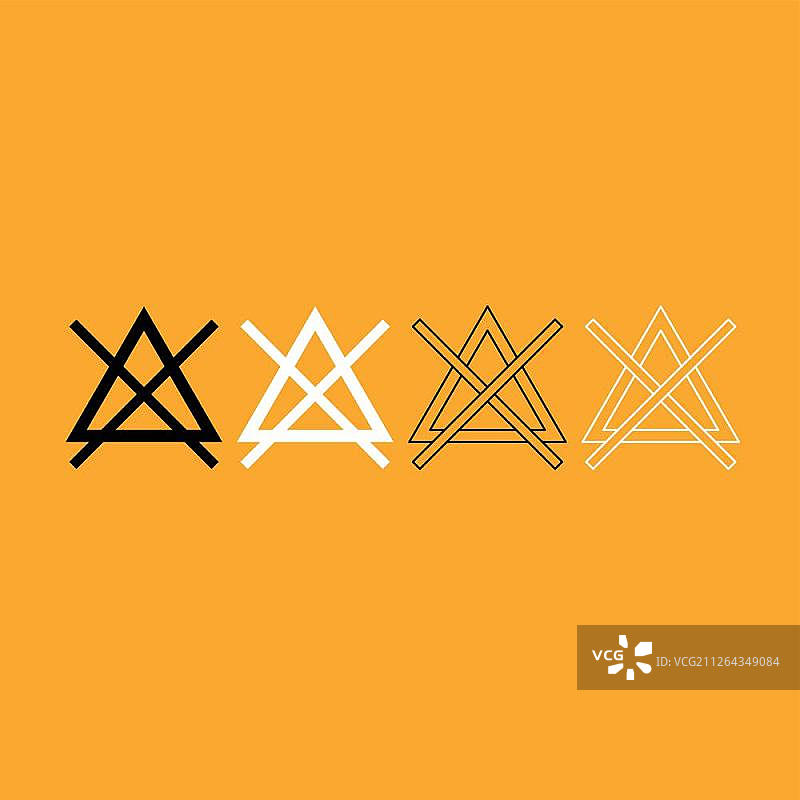 不可漂白标志图片素材