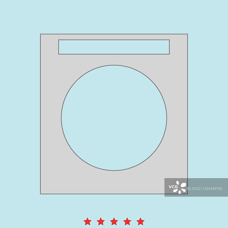 洗衣机设置图标图片素材