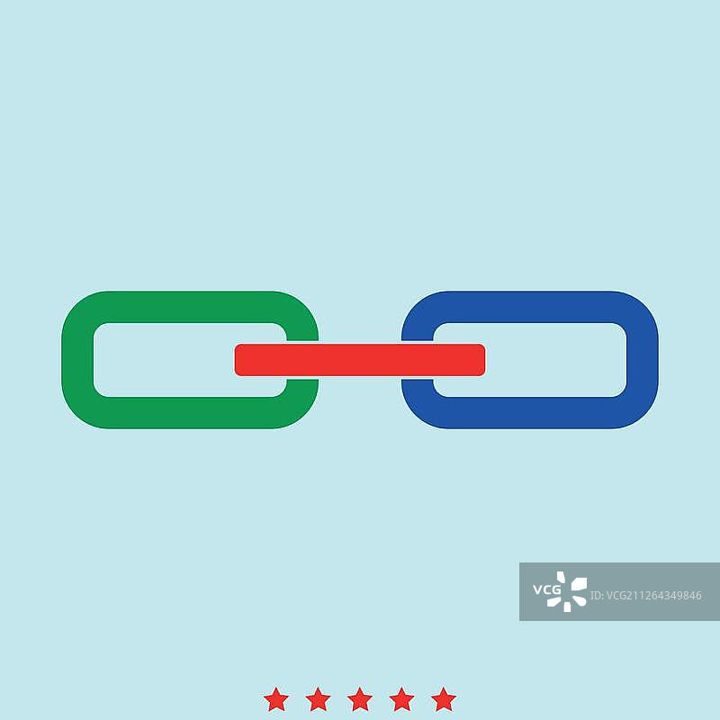 链环图标集图片素材