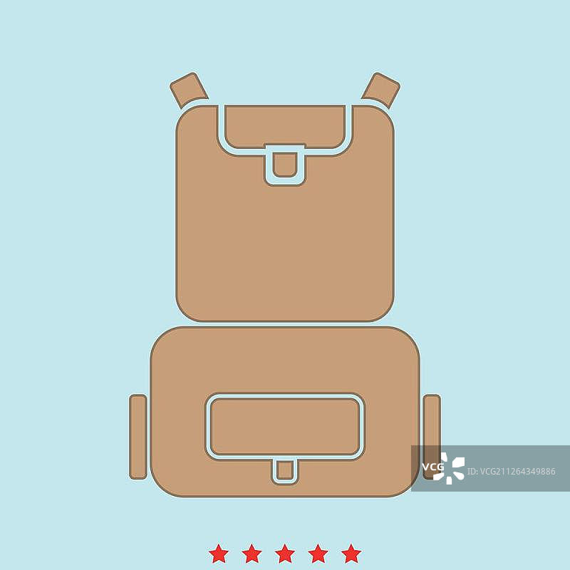 背包图标图片素材