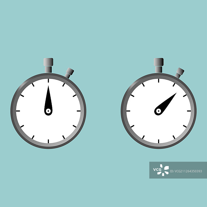 渐变色秒表计数器图片素材