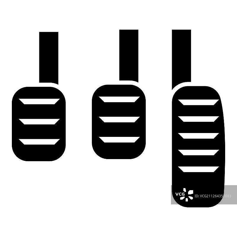 黑色踏板图标图片素材